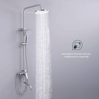 Душевая стойка Splenka S51.24 хром